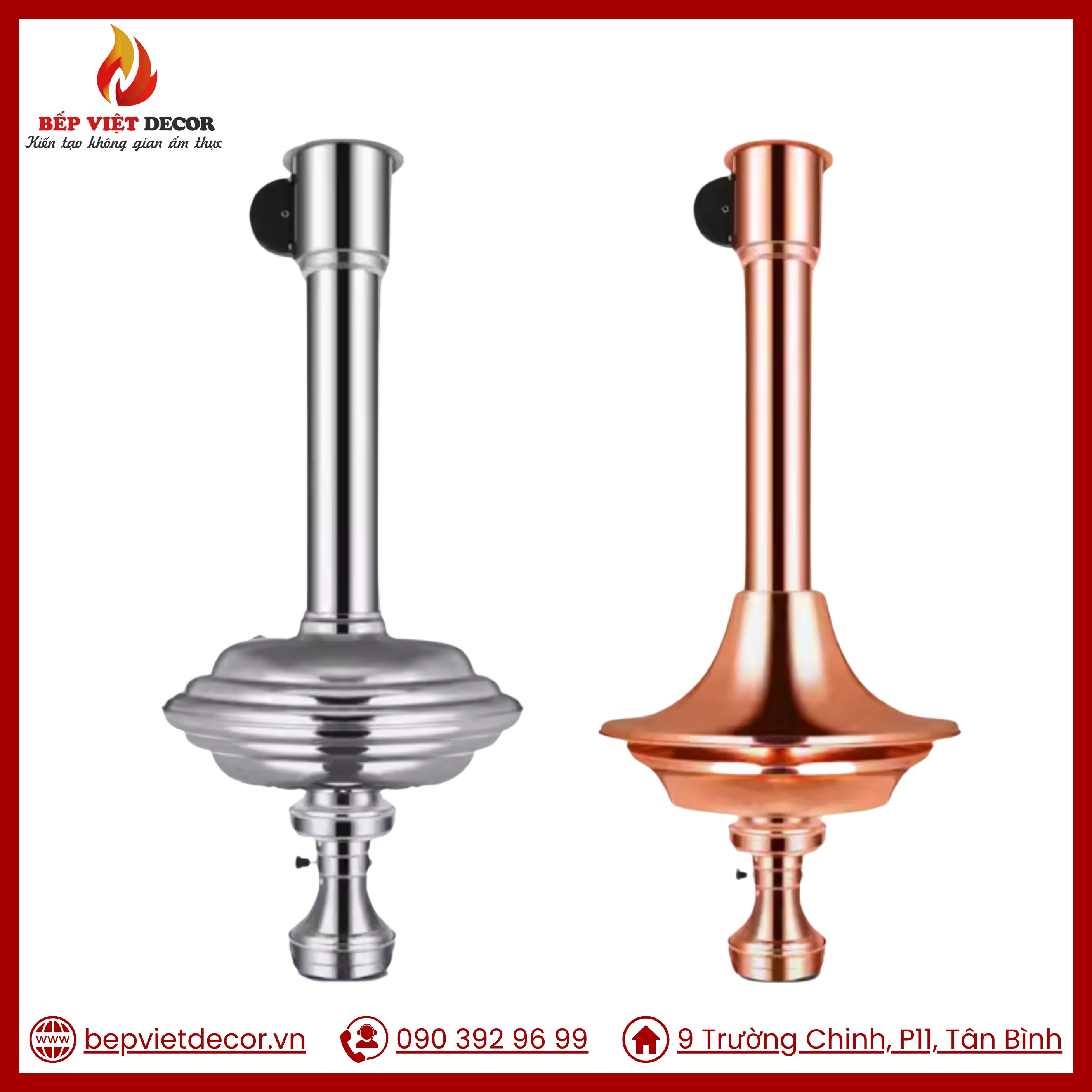 Chao Đèn Dạng Đĩa Màu Inox