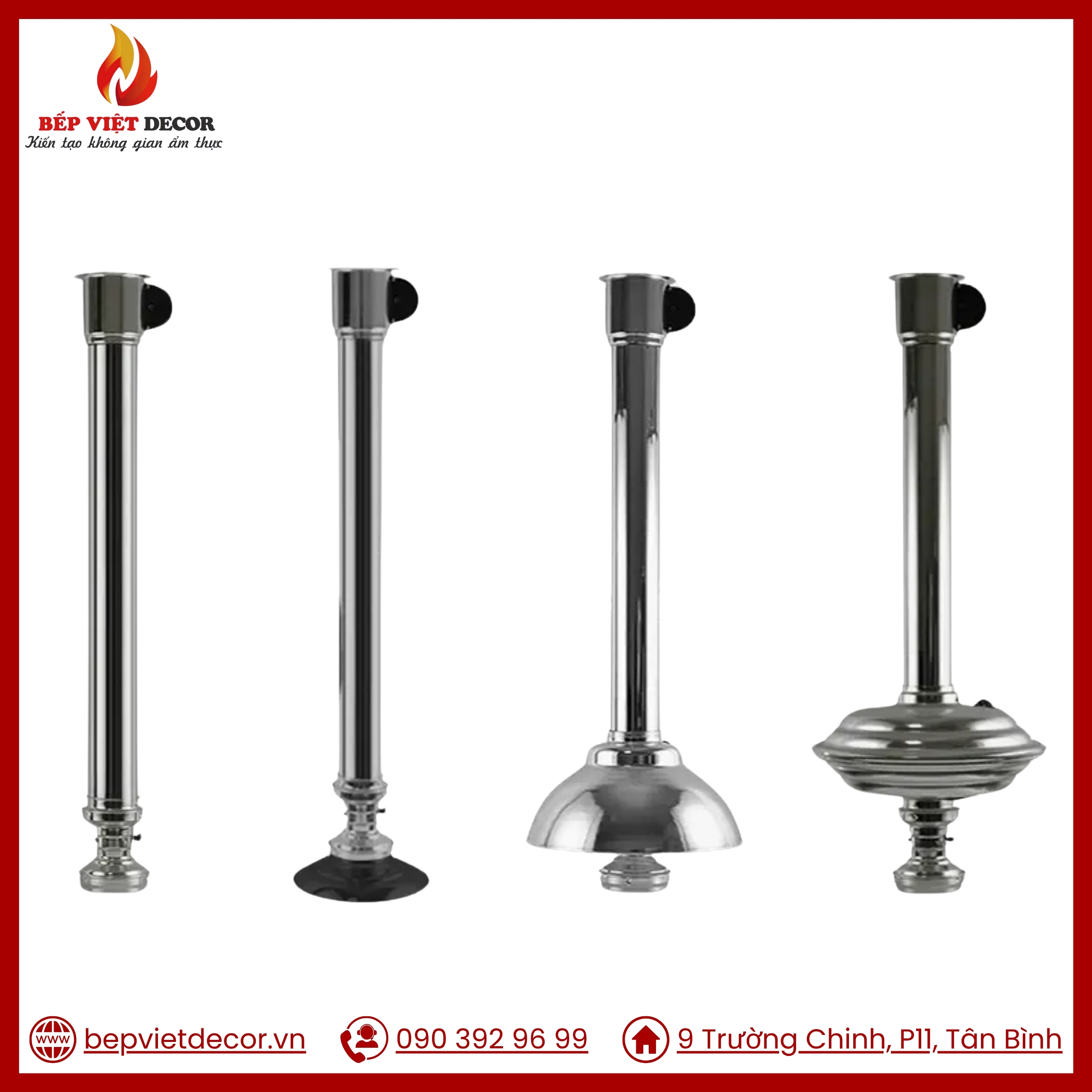 Chao Đèn Dạng Đĩa Màu Inox