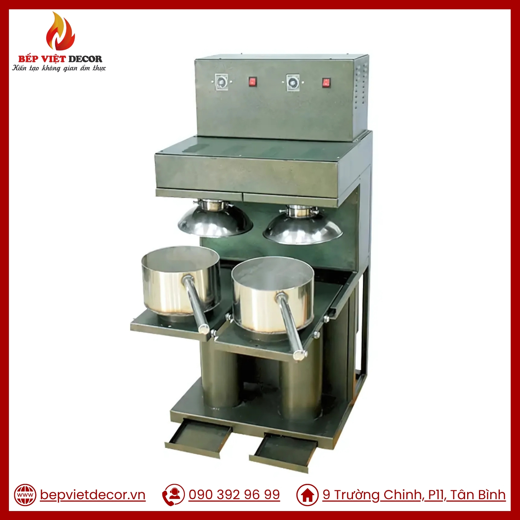 Máy Mồi Than Siêu Tốc 2 Họng