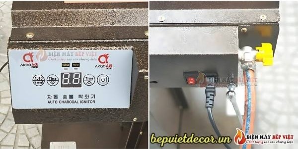 Cấu tạo máy khò than khá đơn giản