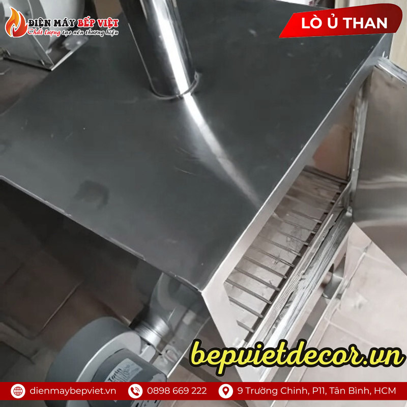 Lò ủ than dễ sử dụng và an toàn
