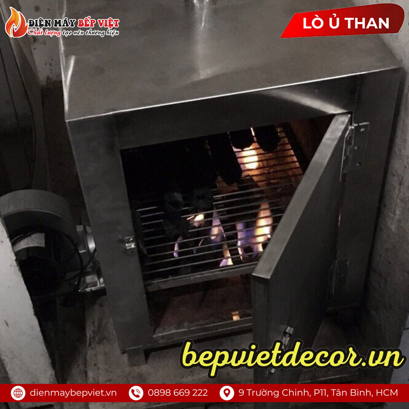 Lò ủ than không khói thân thiện môi trường
