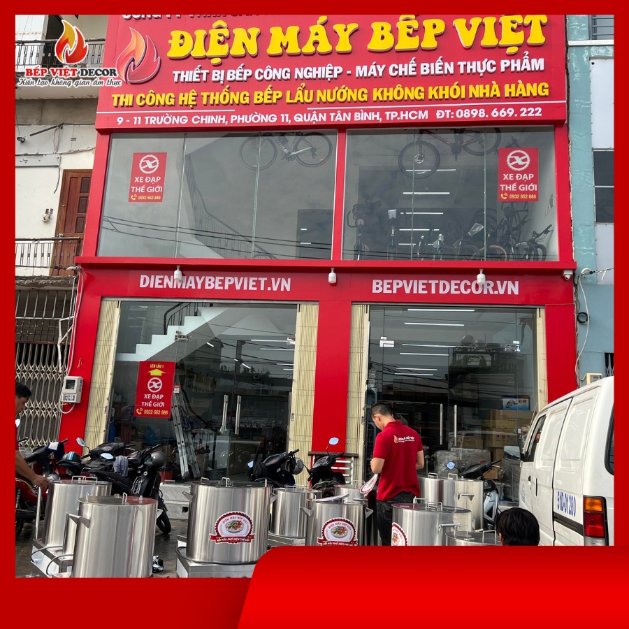 Bếp Việt Decor đơn vị setup thi công trọn gói uy tín