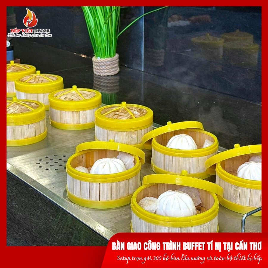 Không gian nhà hàng Buffet Tí Nị tại Cần Thơ