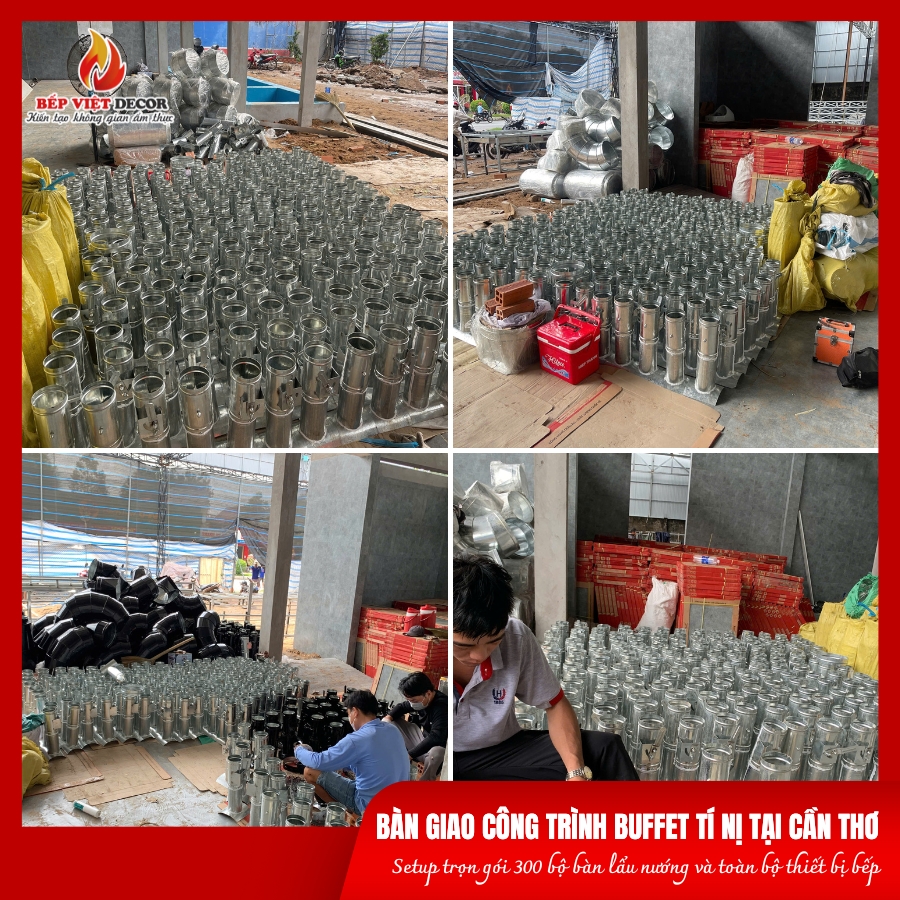 Tập kết vật tư &amp;amp; chuẩn bị mặt bằng
