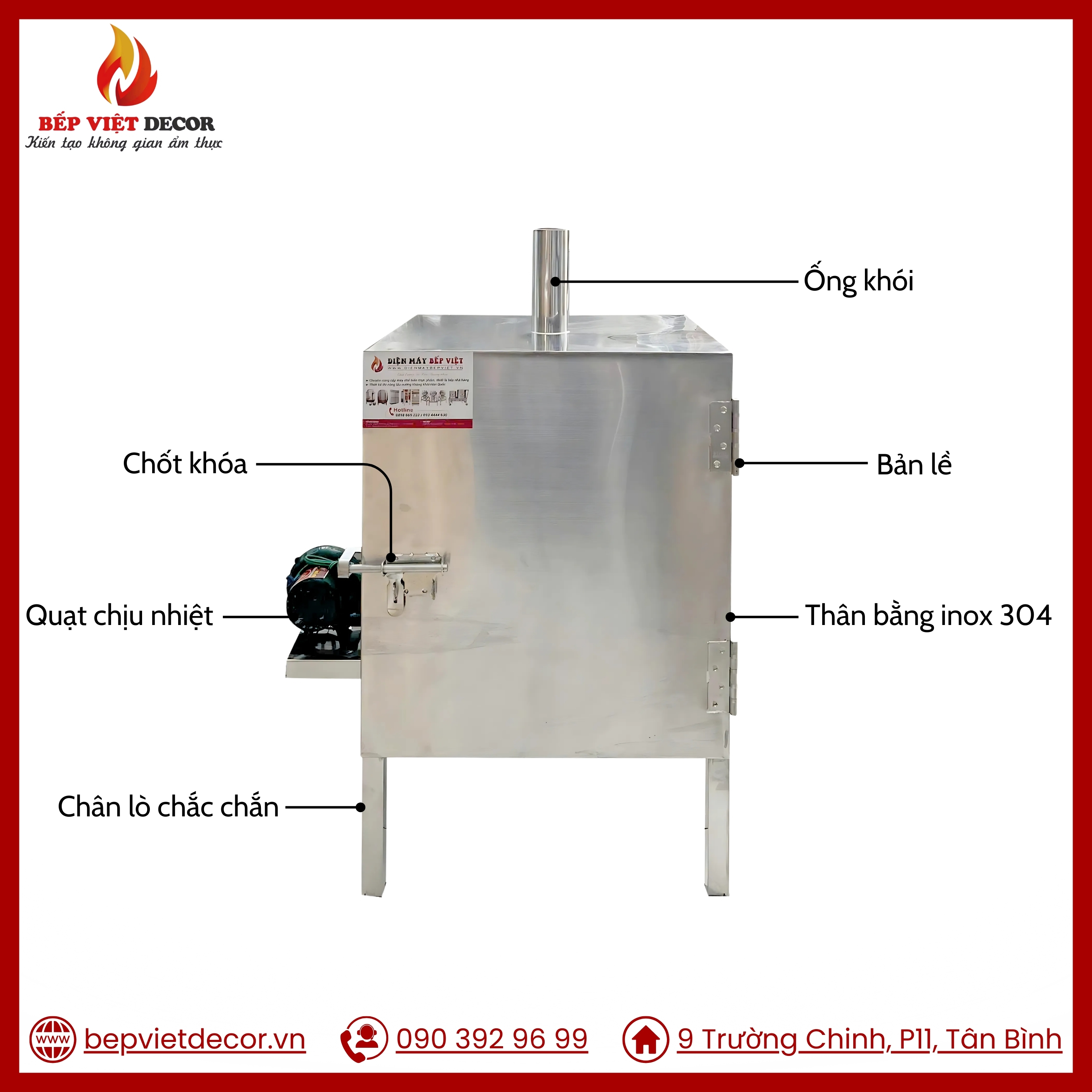 Cấu tạo chi tiết lò ủ than không khói