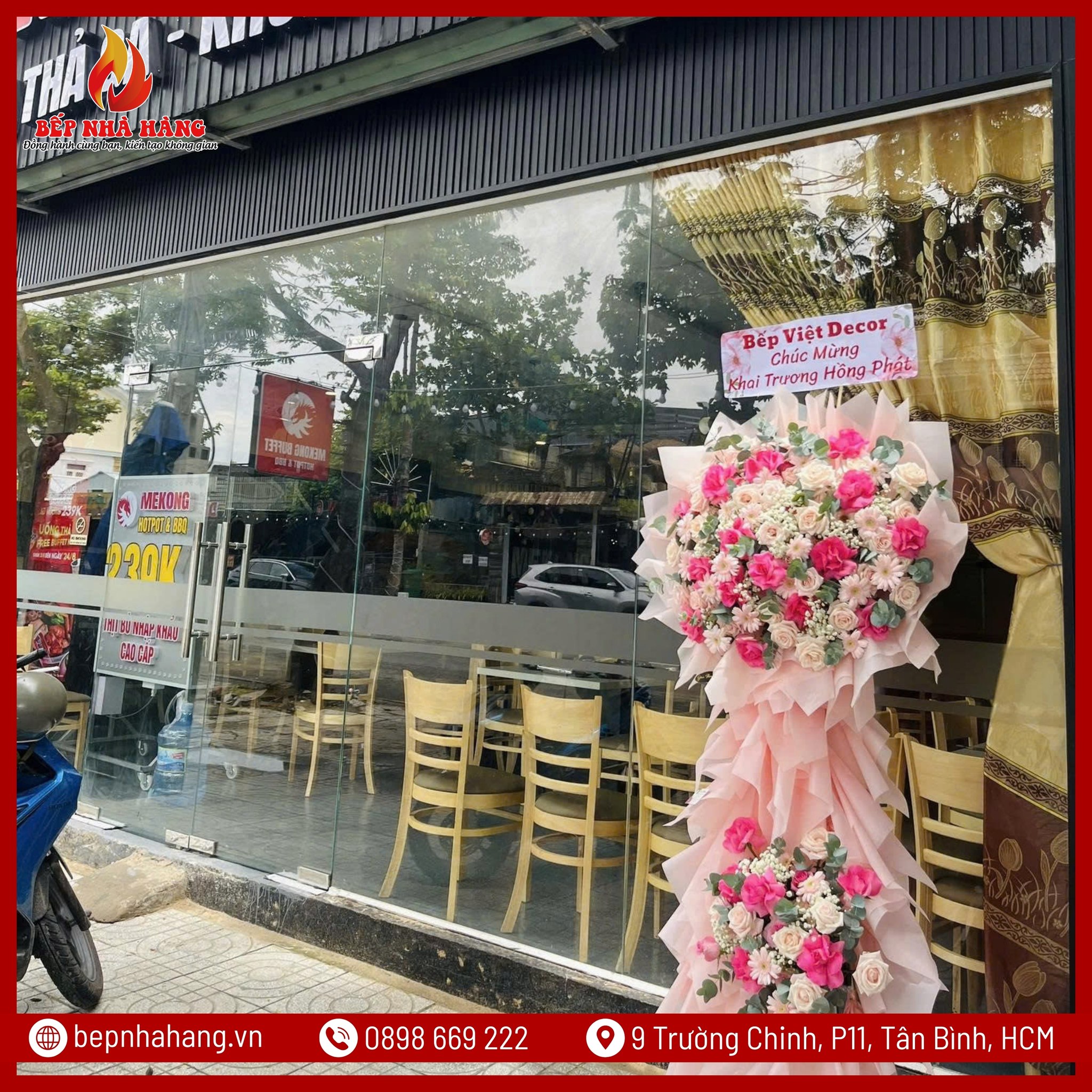 Setup Nhà Hàng Lẩu Nướng Không Khói Mekong Buffet