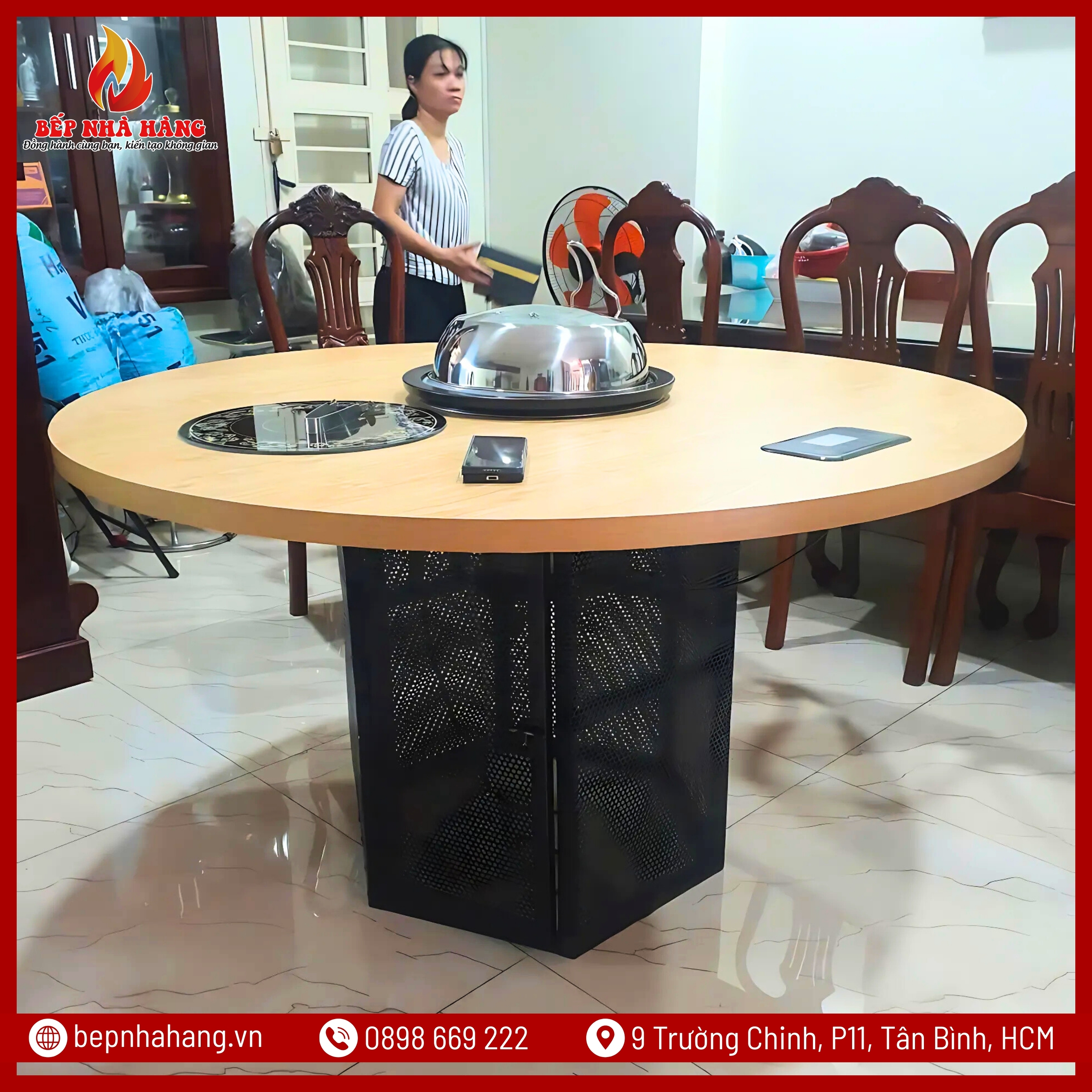 Ưu điểm vượt trội của chân bàn tròn