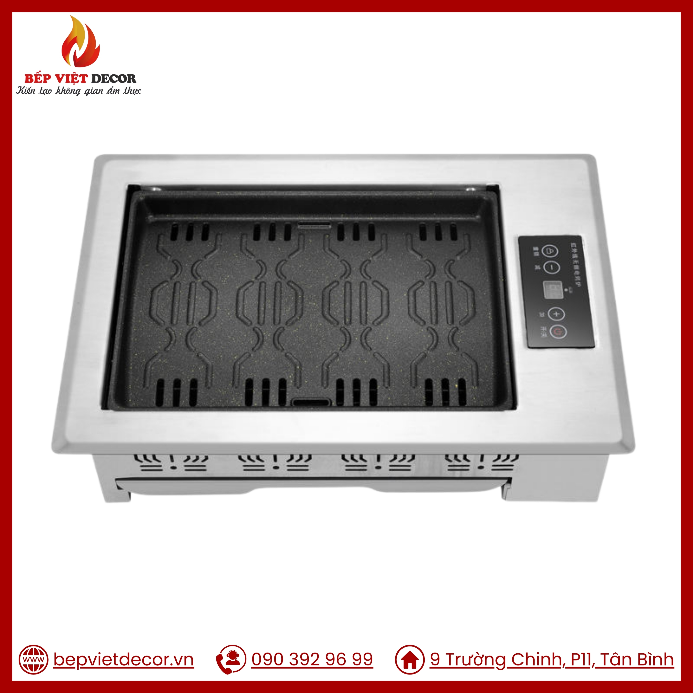 Bếp Nướng Hồng Ngoại Vuông HY-1500D