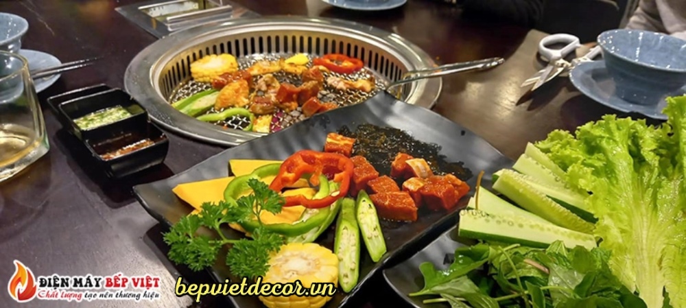 Bếp nướng chuyên dụng trong nhà hàng