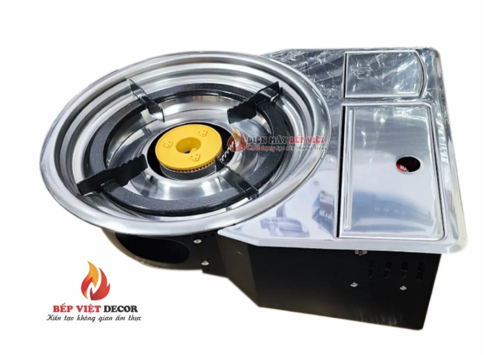 Bếp nướng gas âm bàn nhà hàng