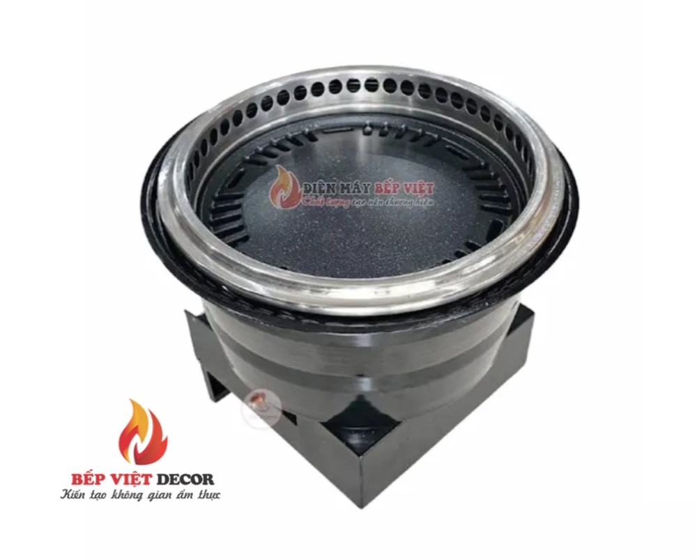 Bếp nướng gas kết hợp than Hàn Quốc âm bàn