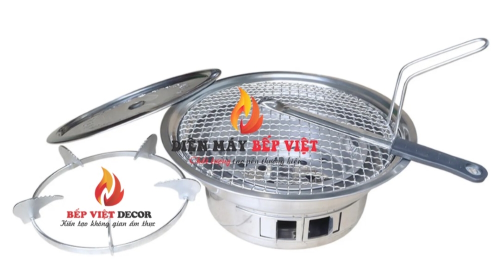 Bếp nướng than âm bàn nhà hàng