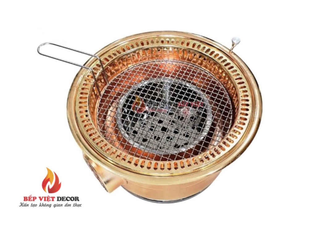 Bếp nướng than hoa không khói âm bàn nhà hàng