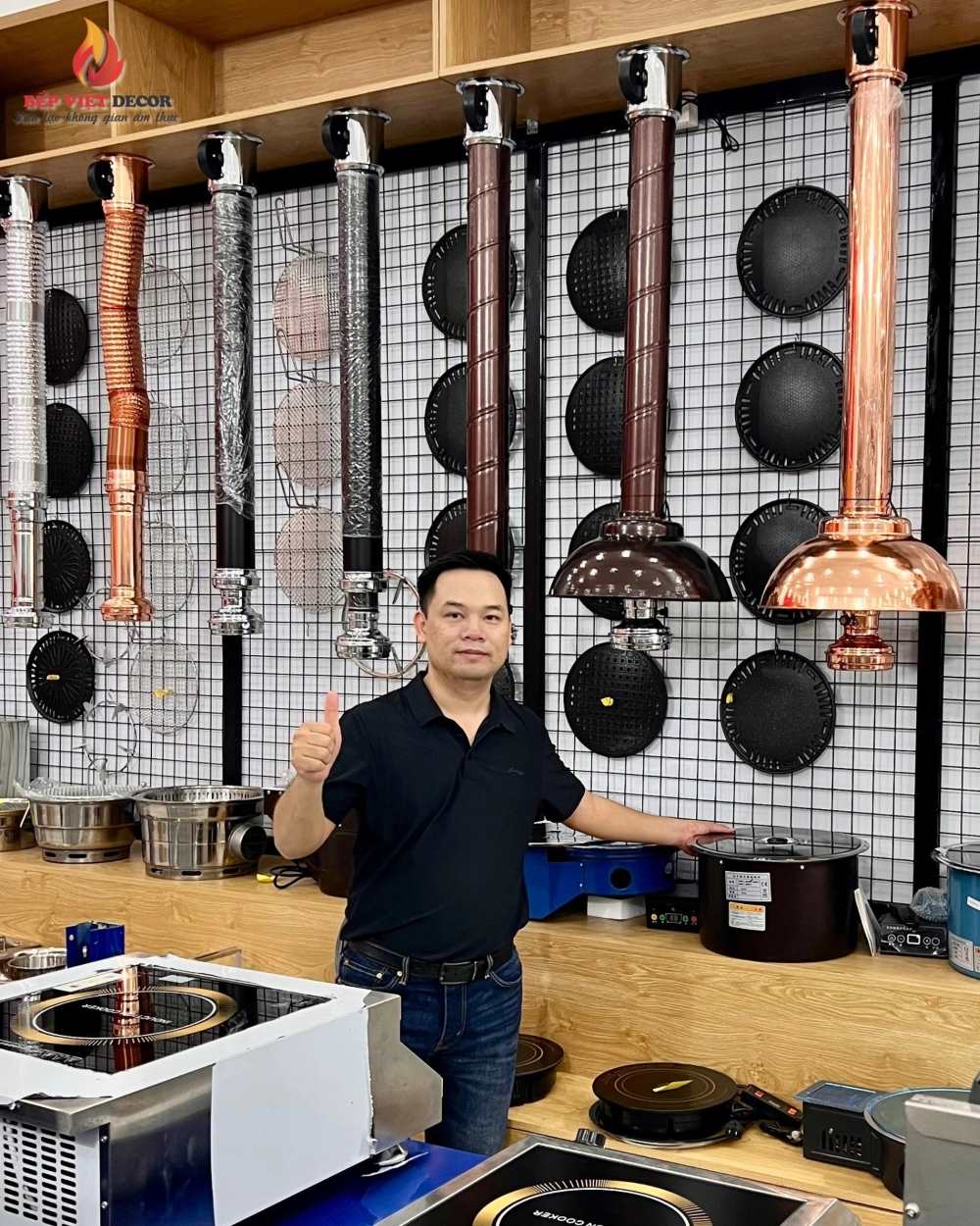 Bếp Việt Decor cung cấp giải pháp hút khói hiệu quả