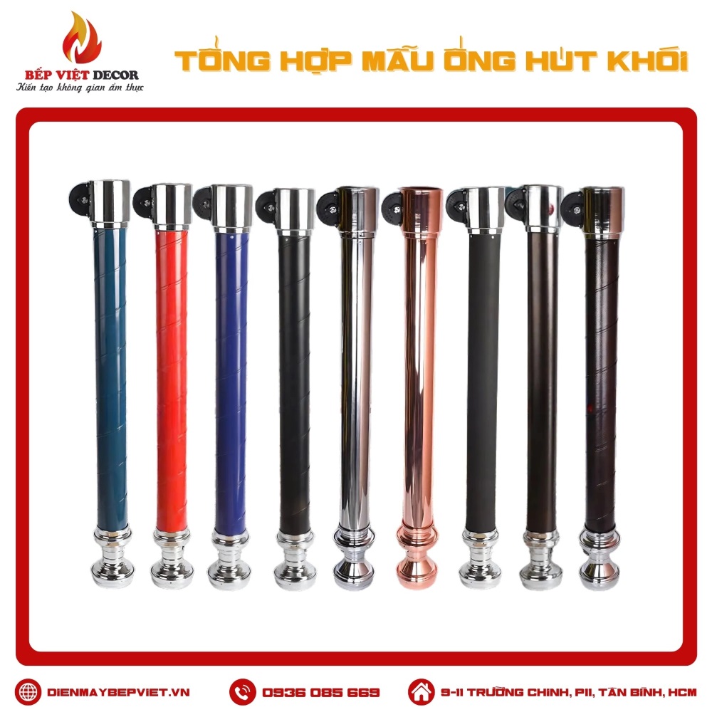 Các mẫu ống hút khói dương dạng cứng