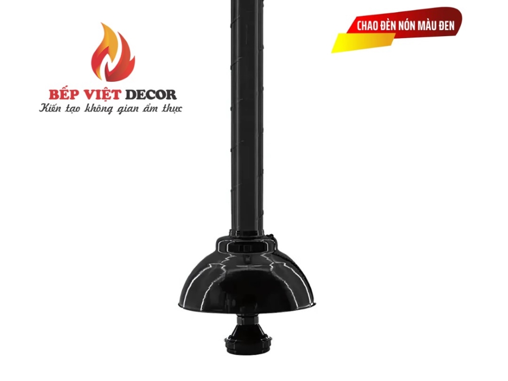 Ống hút khói bếp nướng loại cứng màu đen