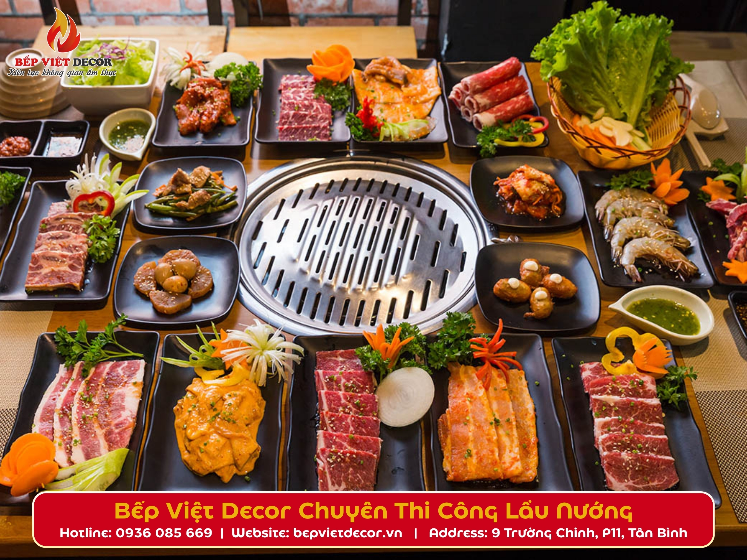 Bếp Việt Decor Chuyên Thi Công Lẩu Nướng Tại Các Tỉnh Nam Trung Bộ & Tây Nguyên