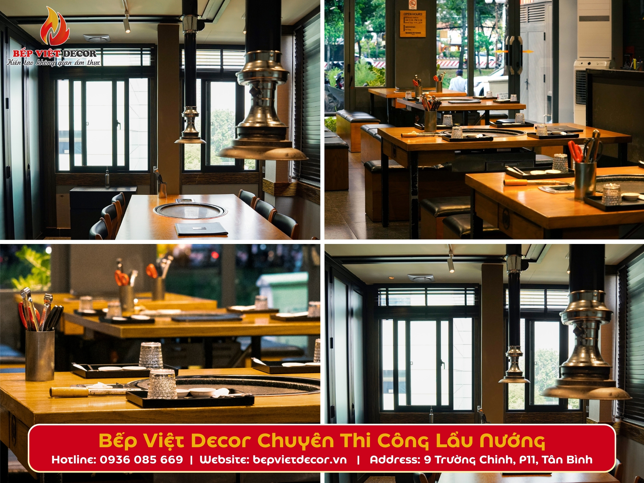 Thi công lẩu nướng tại các tỉnh Nam Trung Bộ &amp;amp; Tây Nguyên
