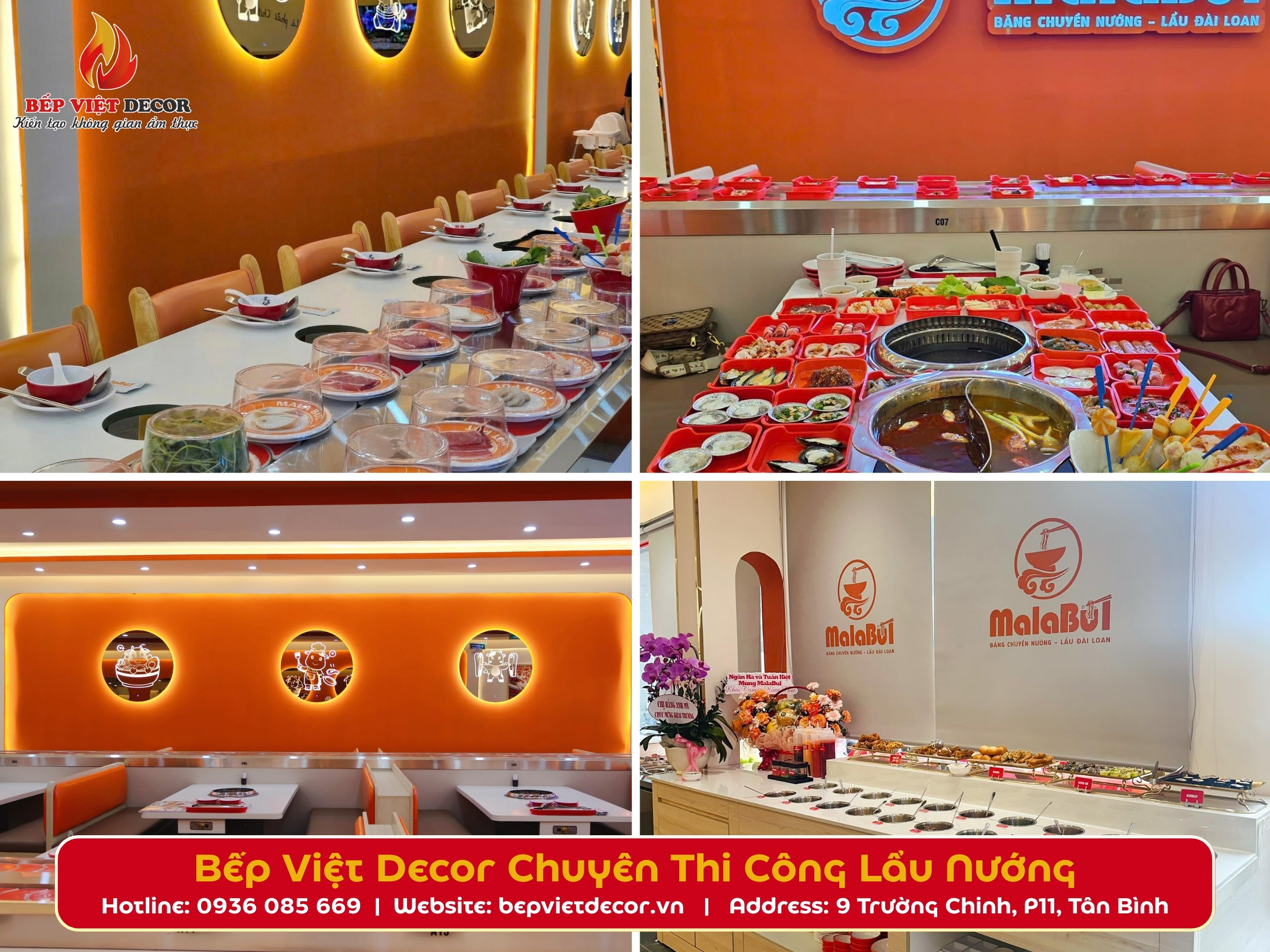 Thi công lẩu nướng tại các tỉnh Nam Trung Bộ &amp;amp; Tây Nguyên