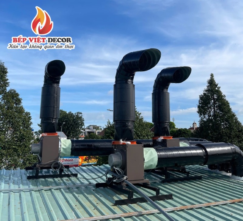 Hệ thống hút khói bằng than hoạt tính