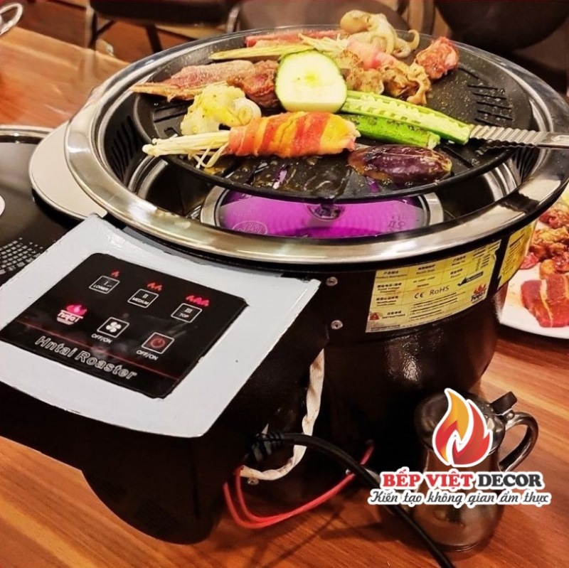 Hướng dẫn sử dụng bếp nướng an toàn