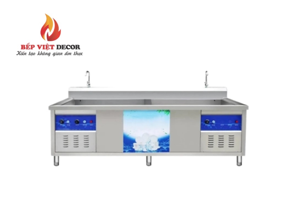 Máy rửa bát sóng siêu âm Dishwasher AVP2400 (hai bồn)