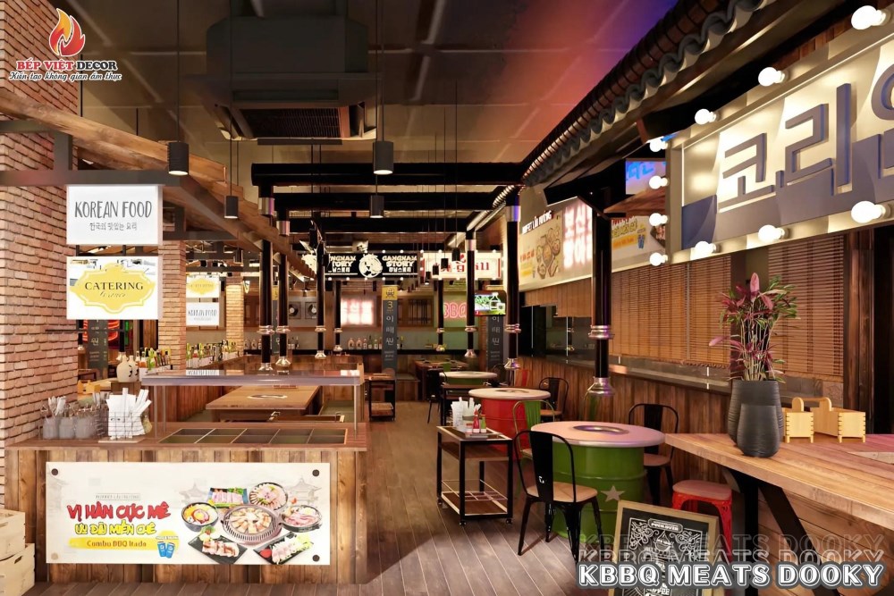 Nhà hàng buffet theo phong cách Hàn Quốc đang ngày càng được ưa chuộng
