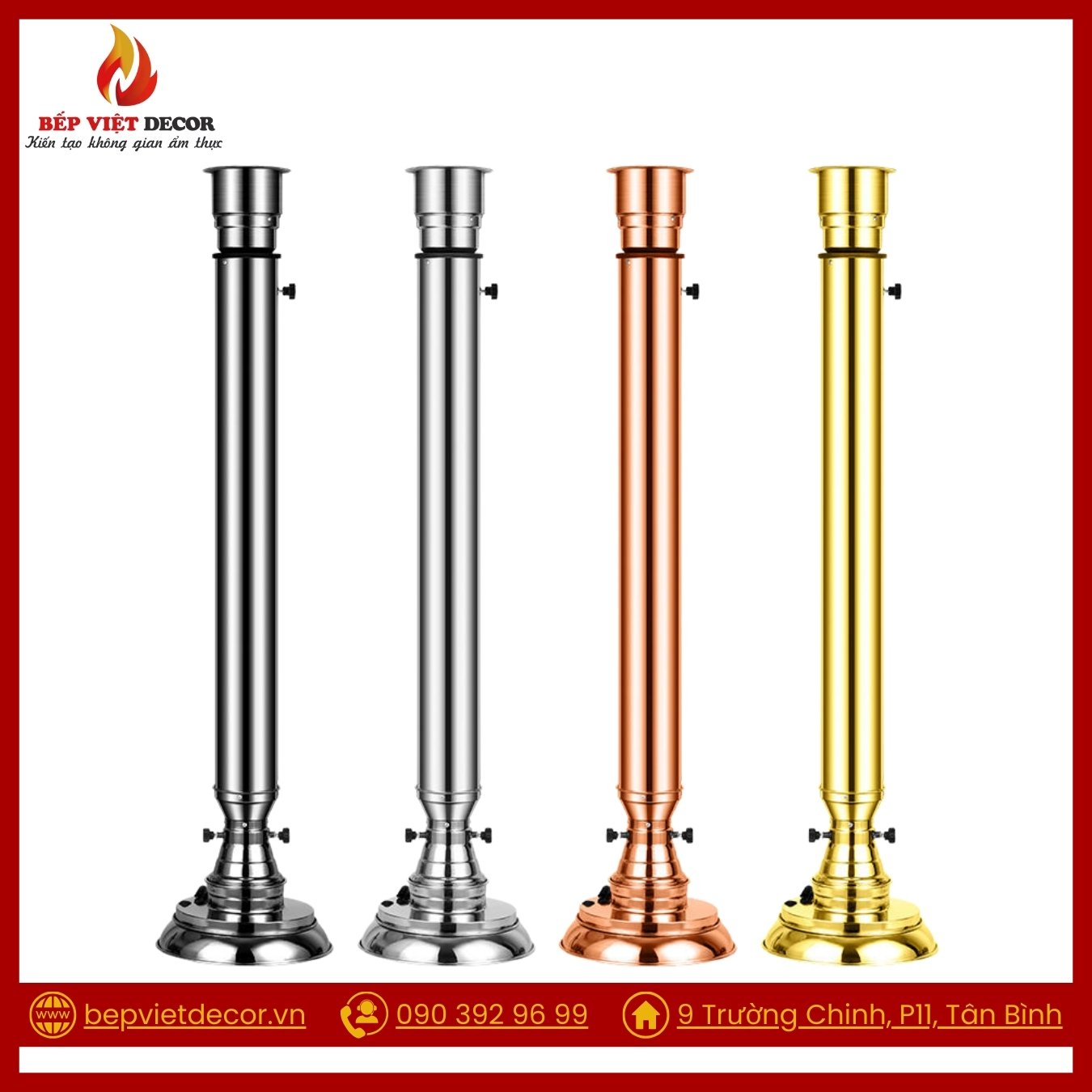 Đặc điểm của ống hút khói cứng màu đồng
