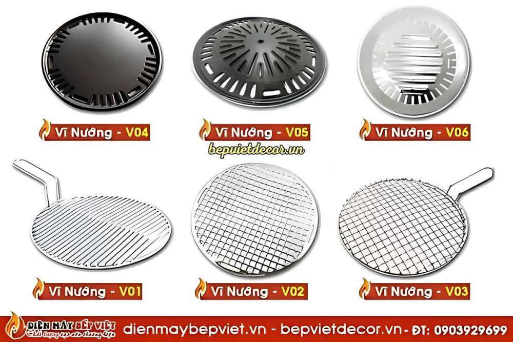 Mẫu vỉ nướng Hàn Quốc bán chạy nhất