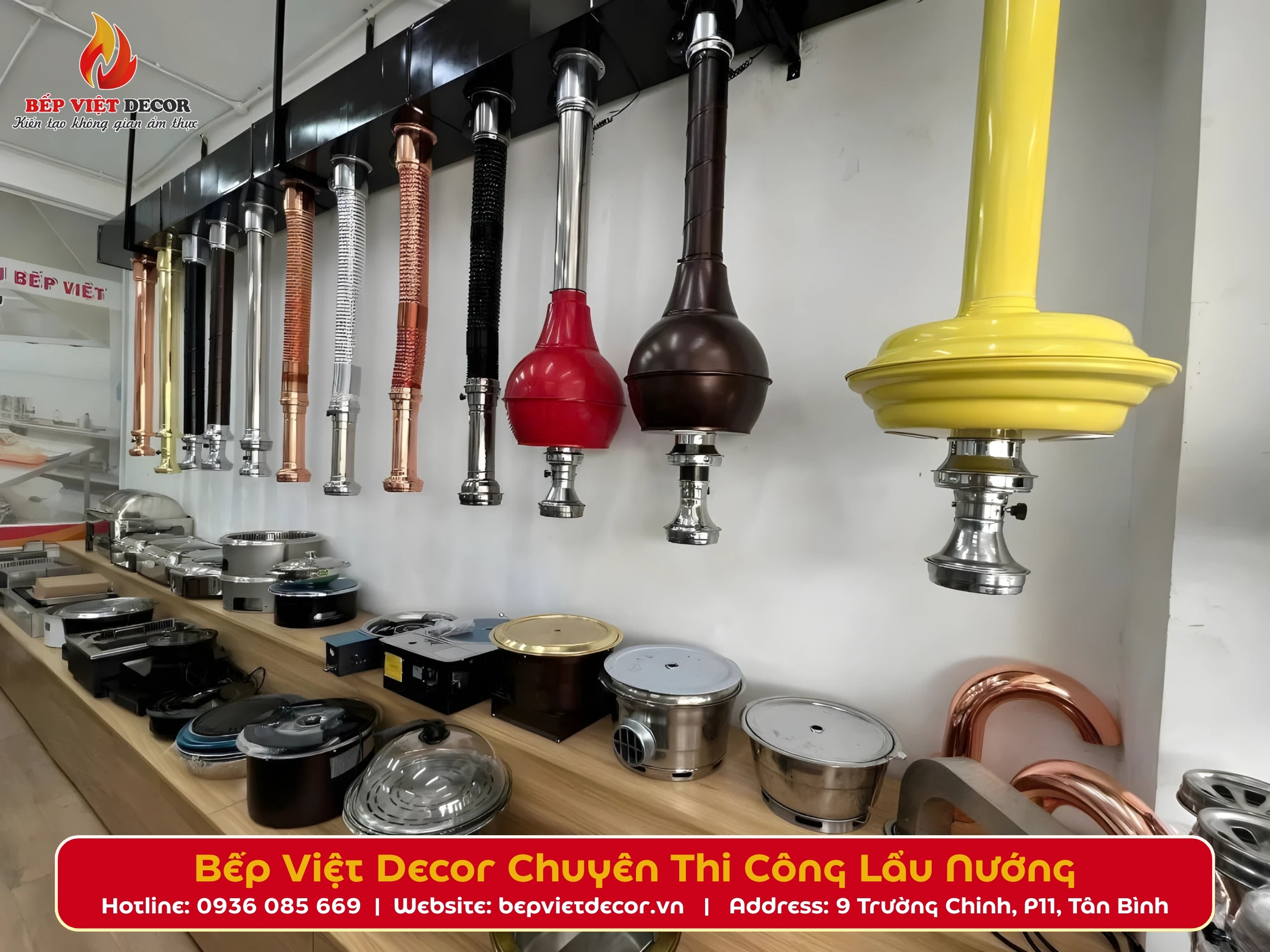 Bếp Việt Decor đơn vị thi công nhà hàng lẩu nướng chuyên nghiệp