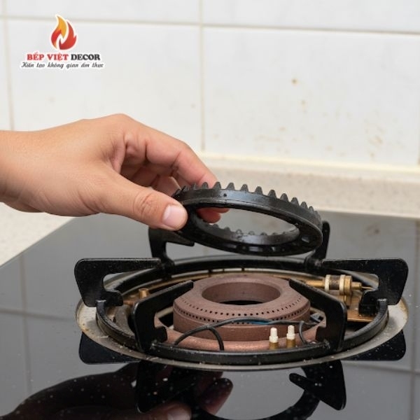 Cách chỉnh gió bếp gas công nghiệp âm