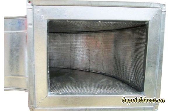 Ống tiêu âm giúp giảm thiểu tiếng ồn khi luồn không khí di chuyển trong đường ống