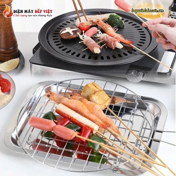 Không nên đặt quá nhiều thực phẩm cùng lúc trên vỉ