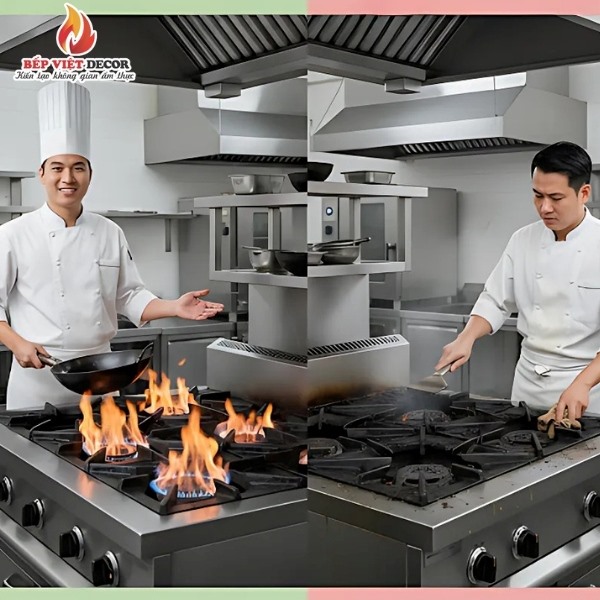 Ưu và nhược điểm của bếp gas công nghiệp