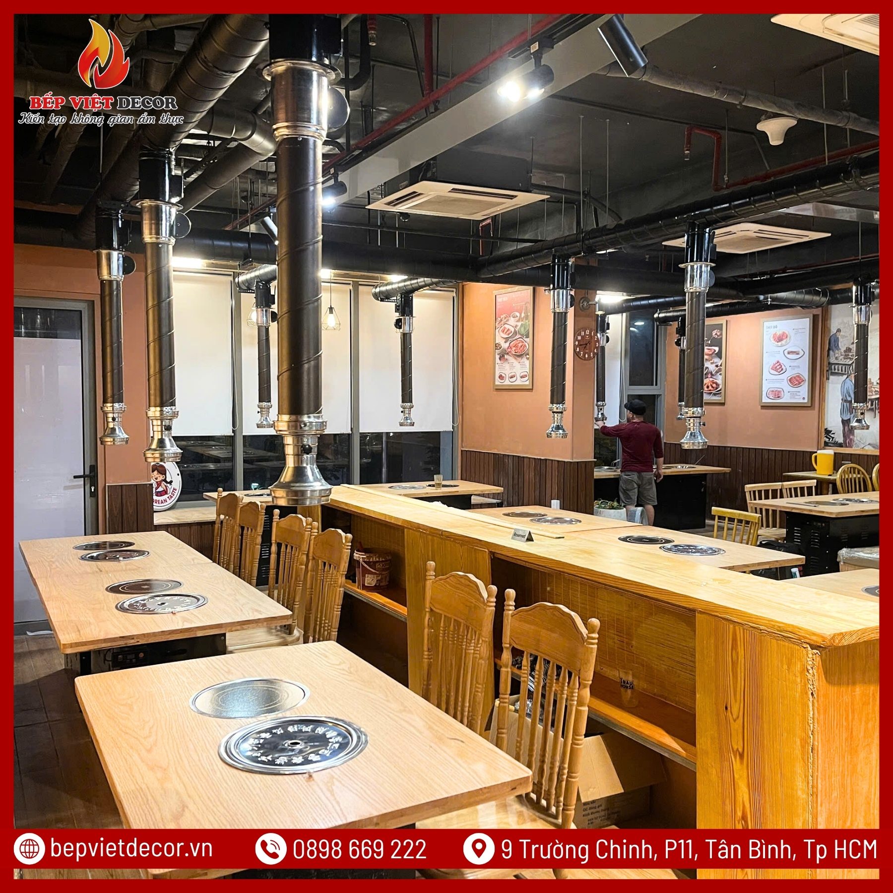 Lợi ích khi lắp đặt hệ thống hút khói dương tại Bếp Việt Decor