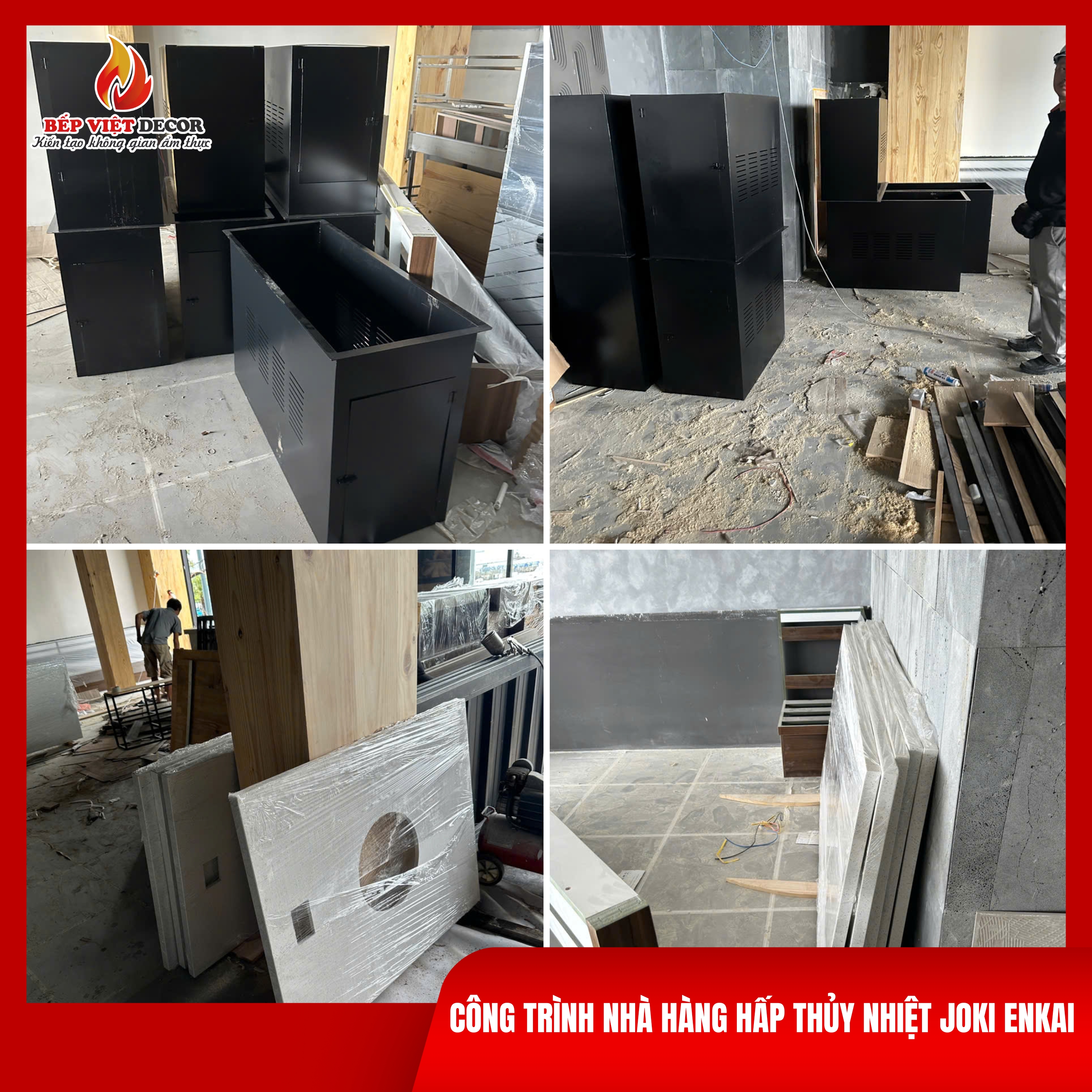 Tập kết vật tư &amp;amp; sản xuất thiết bị