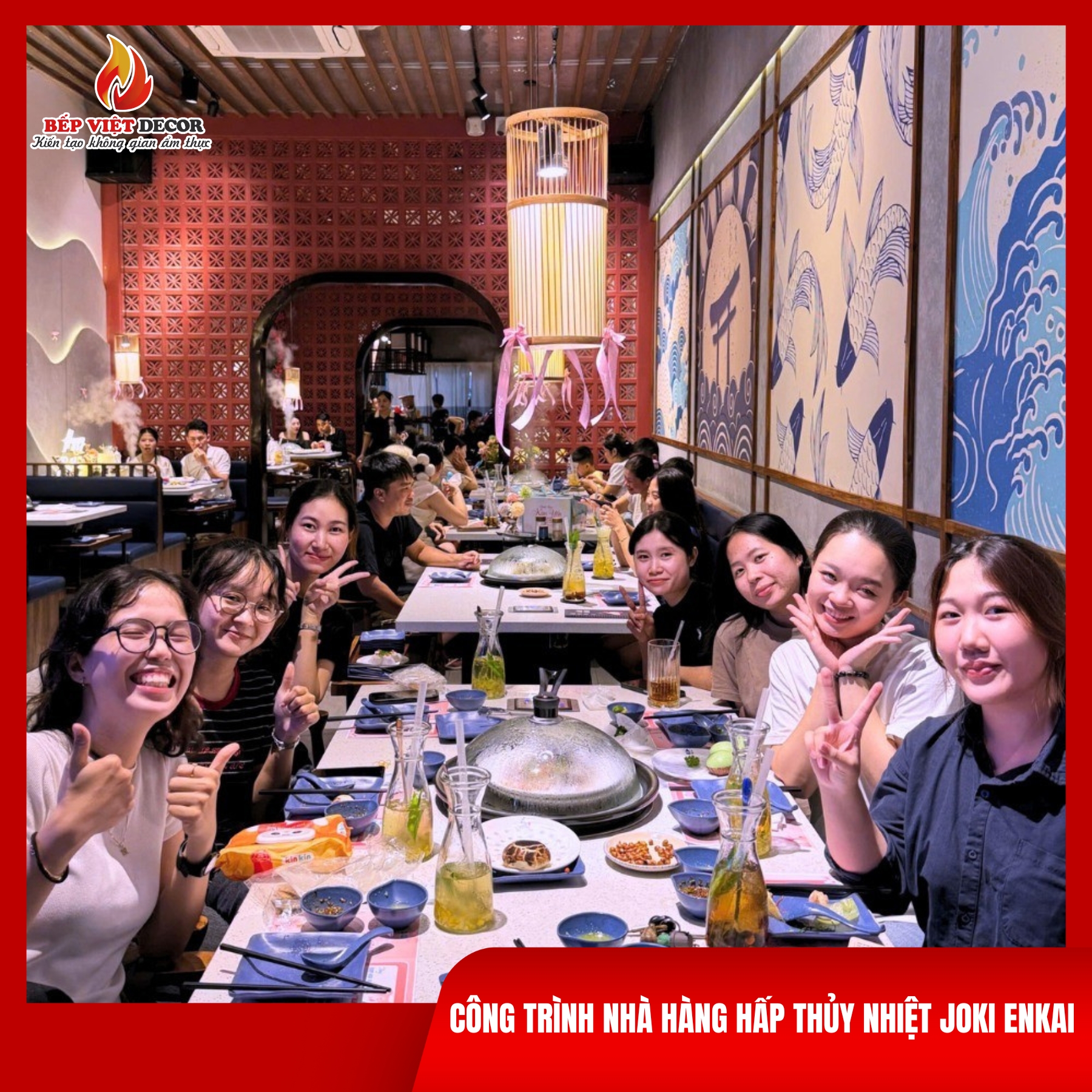 Ưu điểm của hệ thống hấp thủy nhiệt do Bếp Việt Decor lắp đặt