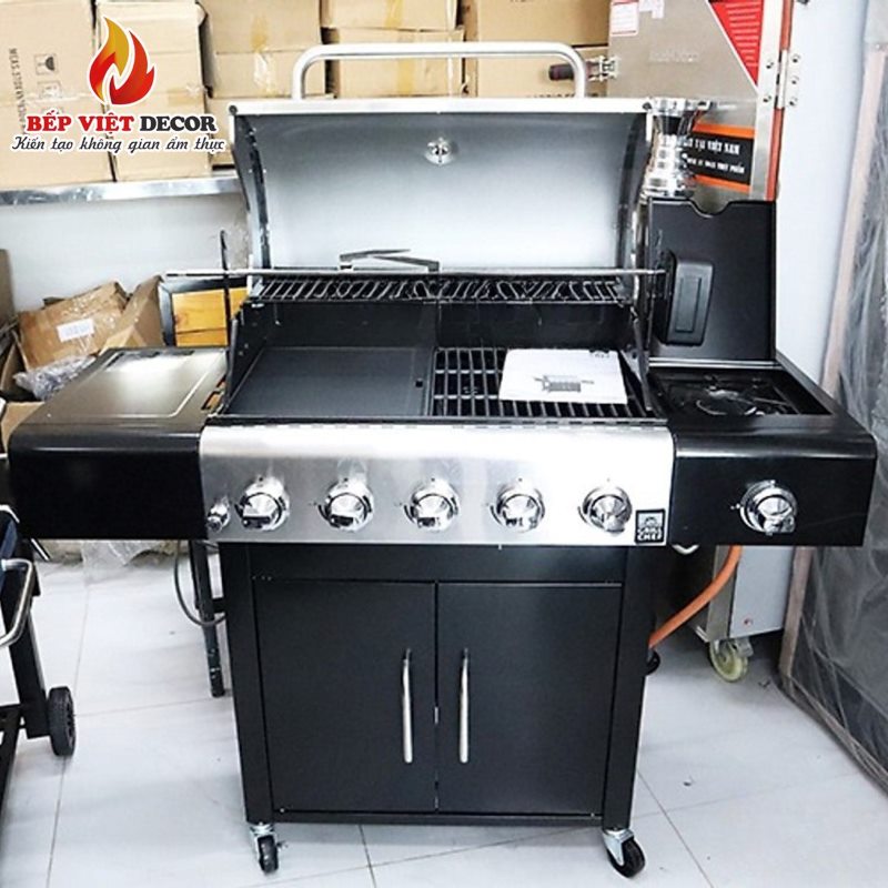 Bếp nướng gas ngoài trời là lựa chọn lý tưởng cho mọi gia đình Việt