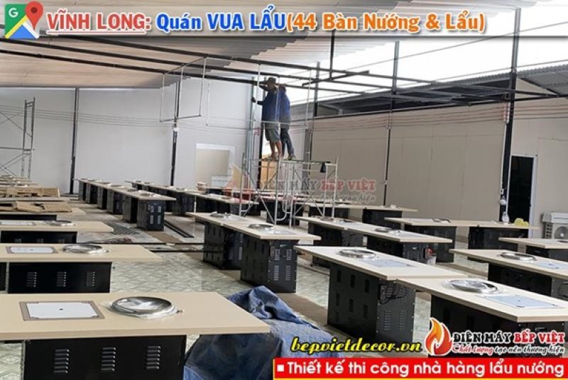 Bếp Việt Decor setup bếp công nghiệp từ A - Z