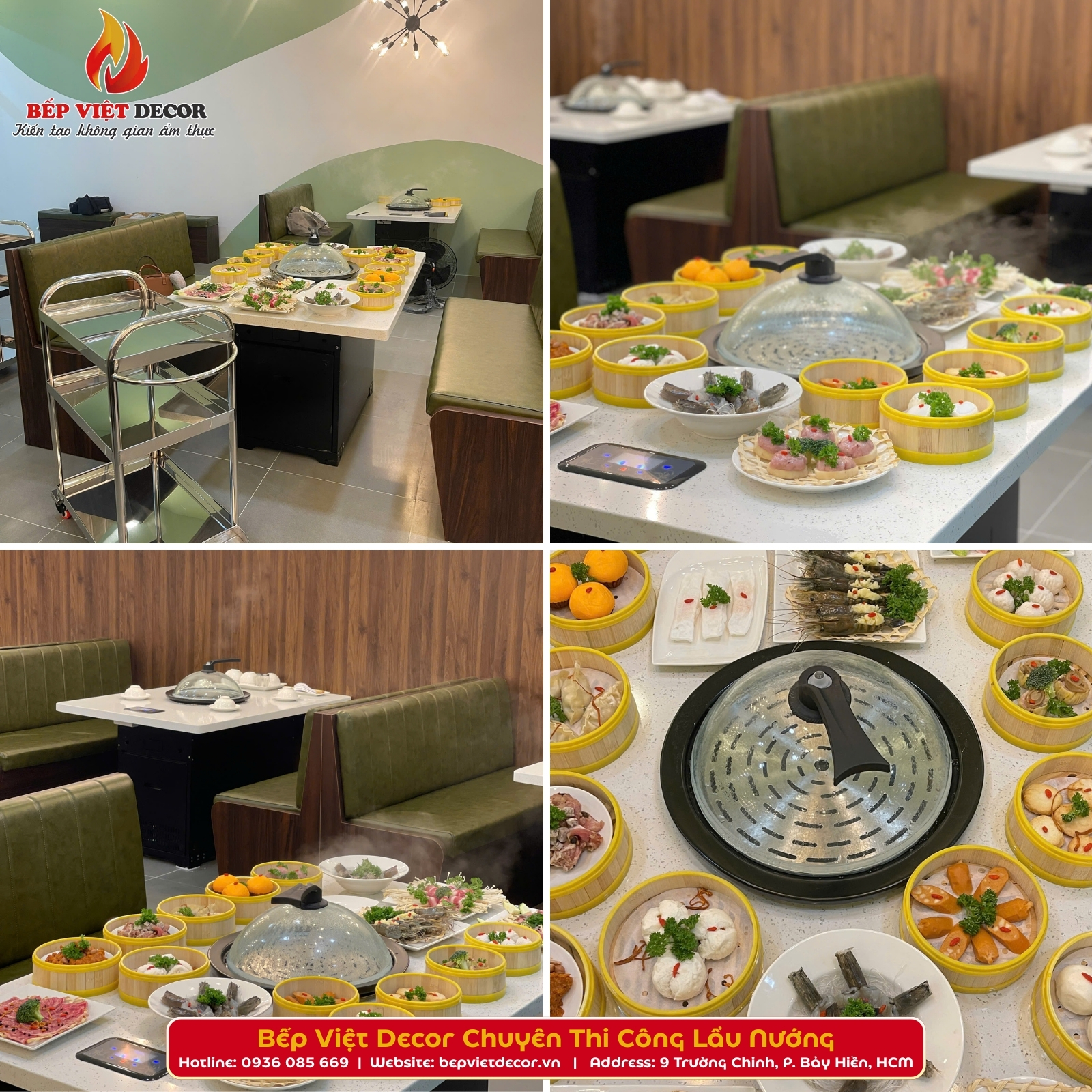 Sóc Trăng - Setup Nhà Hàng Hấp Thủy Nhiệt Nghinn Kitchen