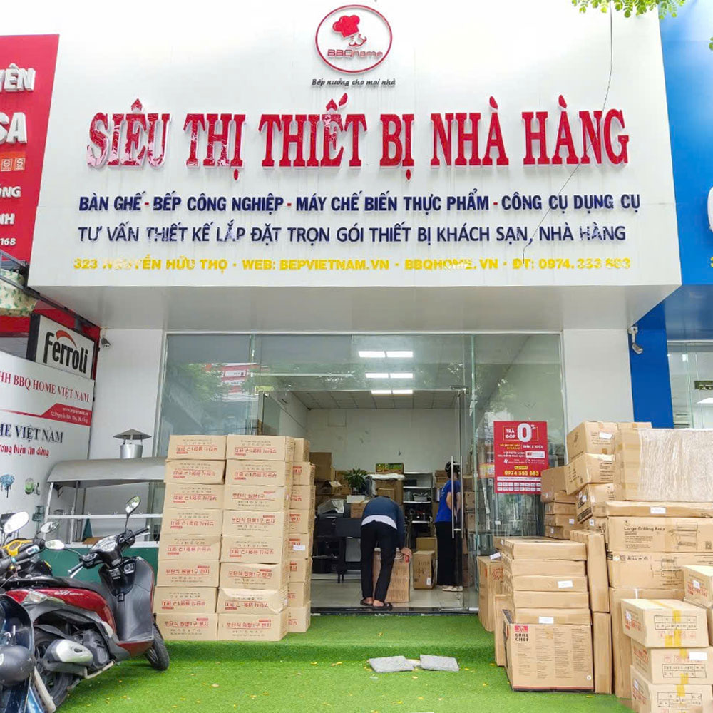 BBQ HOME - Địa chỉ bán nồi lẩu hơi âm bàn cảm ứng