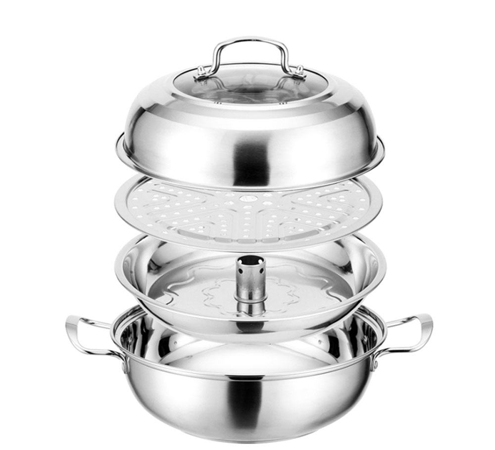 Bộ nồi hấp Inox 304