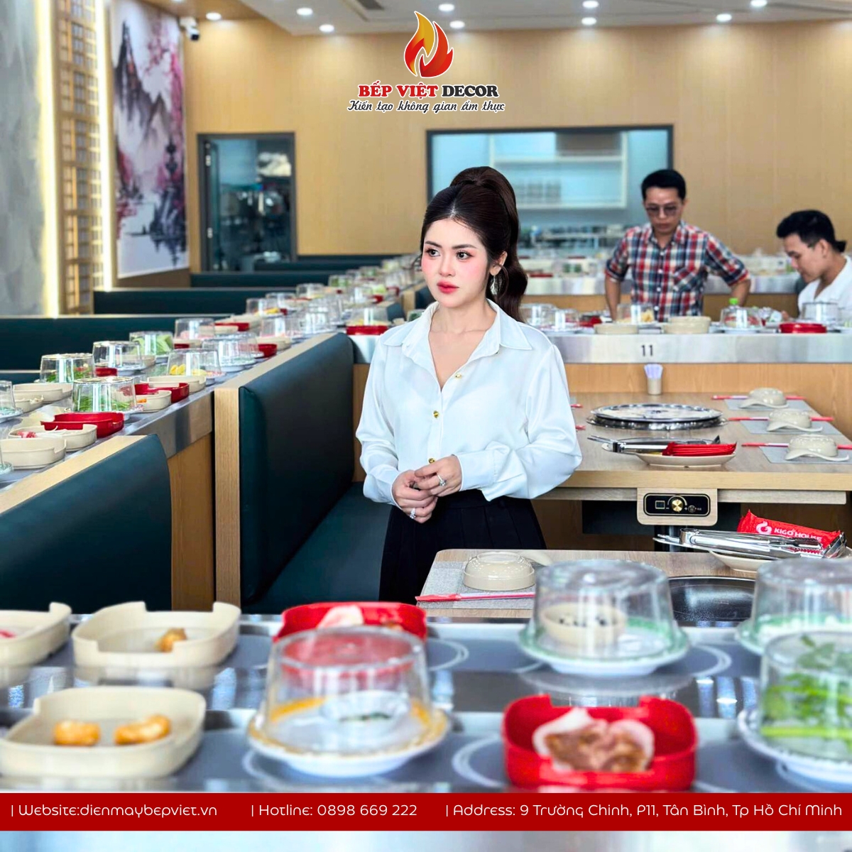 Setup Nhà Hàng Lẩu Băng Chuyền Kigo House