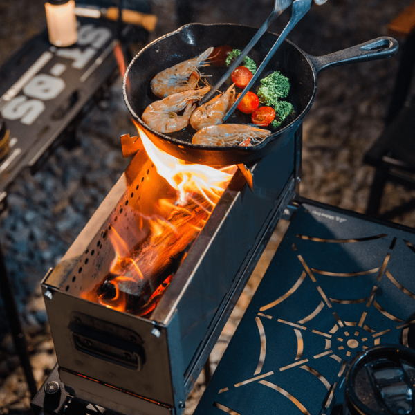 Bếp củi truyền thống