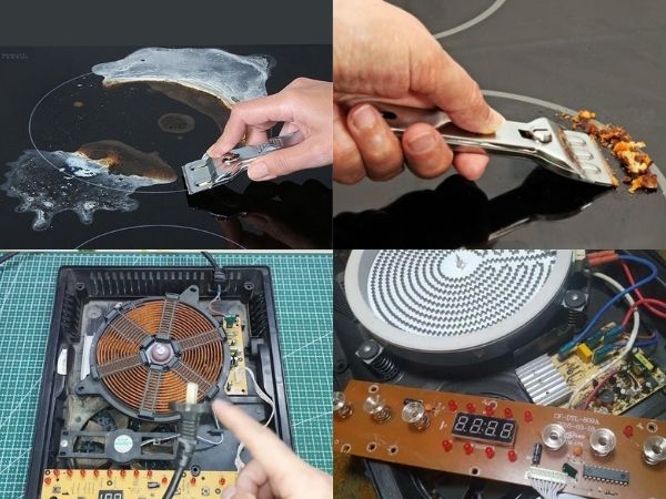 Những rủi ro khi nướng bằng vỉ trên bếp hồng ngoại không đúng cách