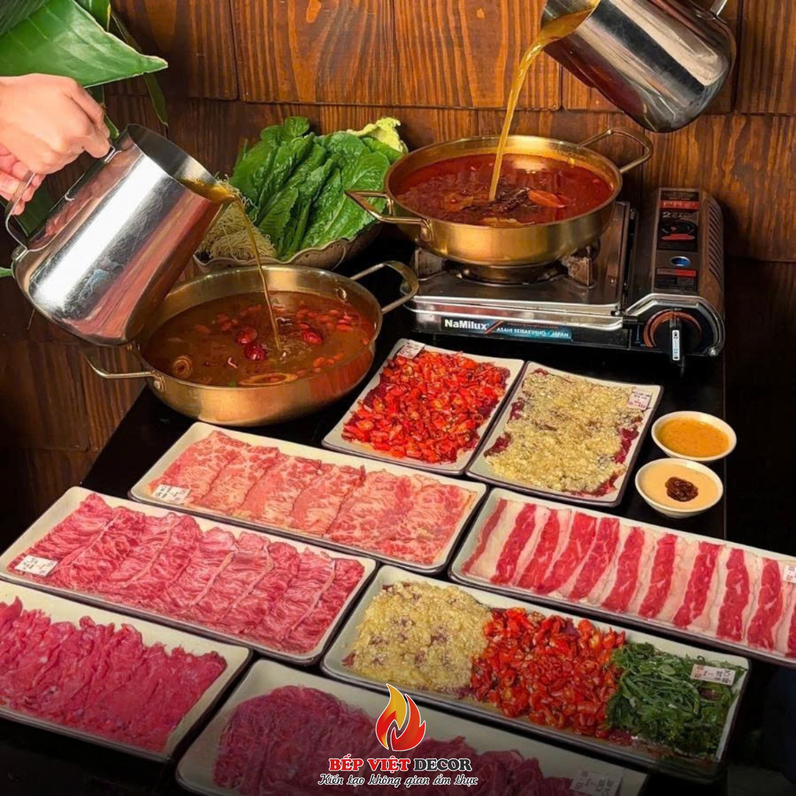 Bàn Giao Hệ Thống Bếp Công Nghiệp Cho Chuỗi Lẩu Bò