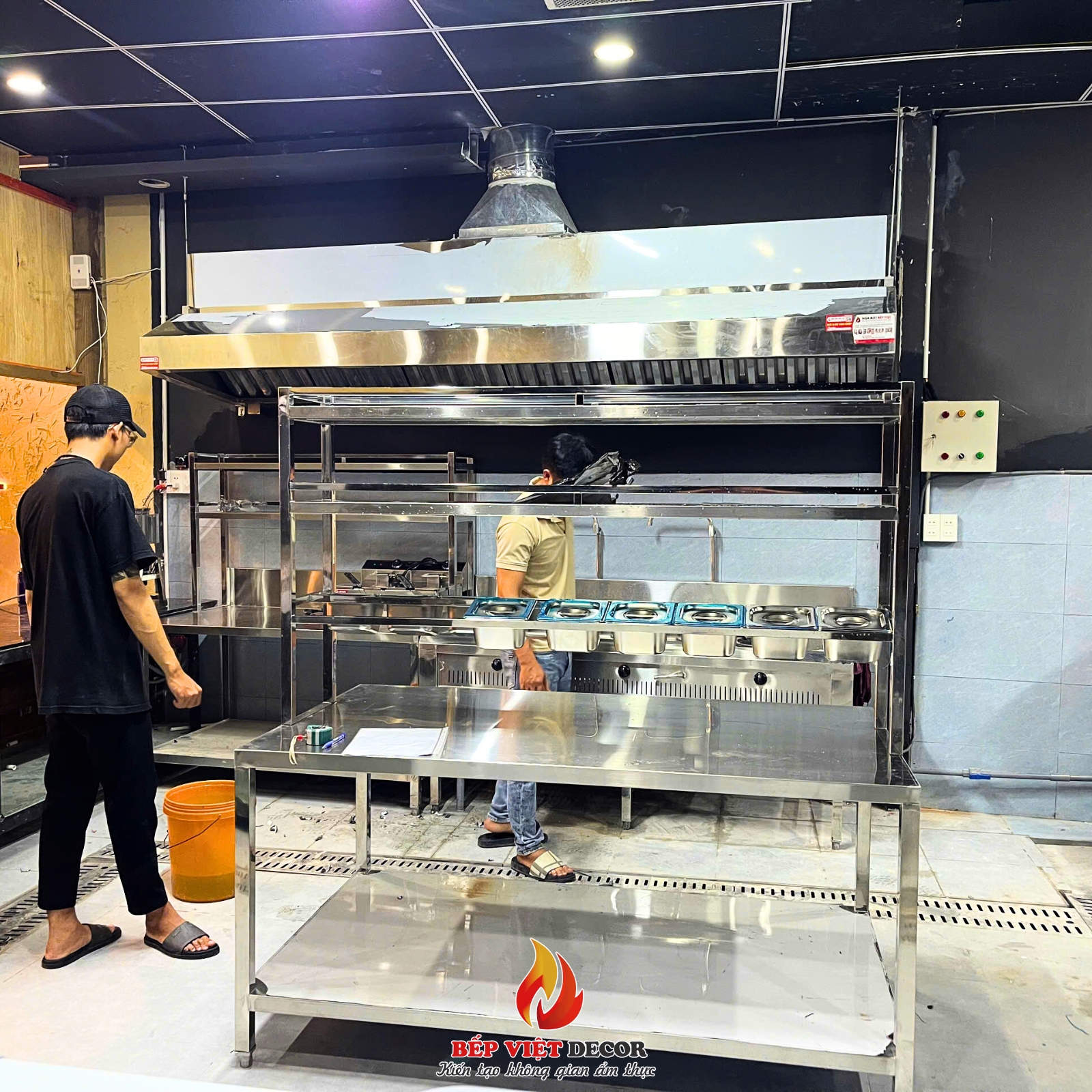 Bàn Giao Hệ Thống Bếp Công Nghiệp Cho Chuỗi Lẩu Bò