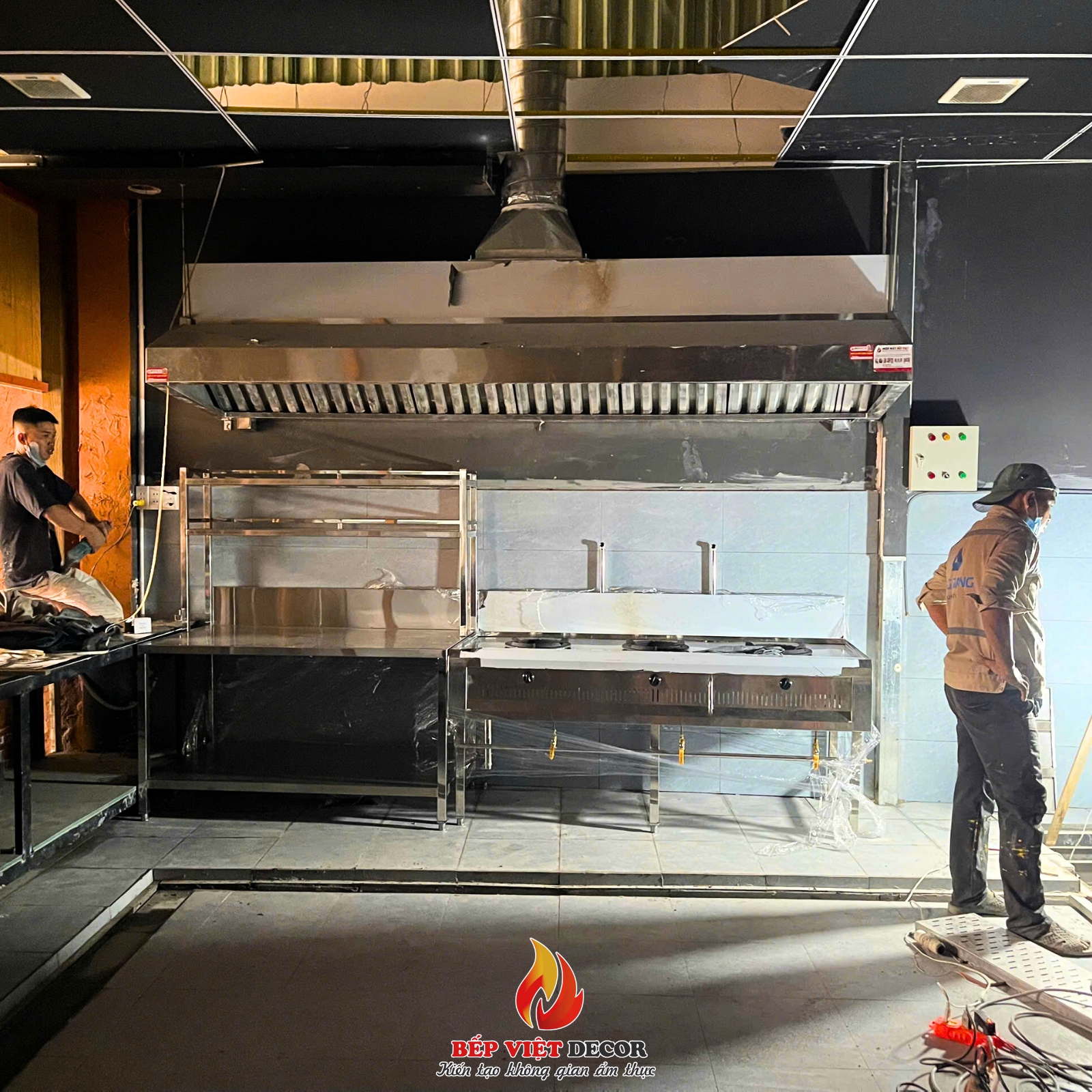 Bàn Giao Hệ Thống Bếp Công Nghiệp Cho Chuỗi Lẩu Bò