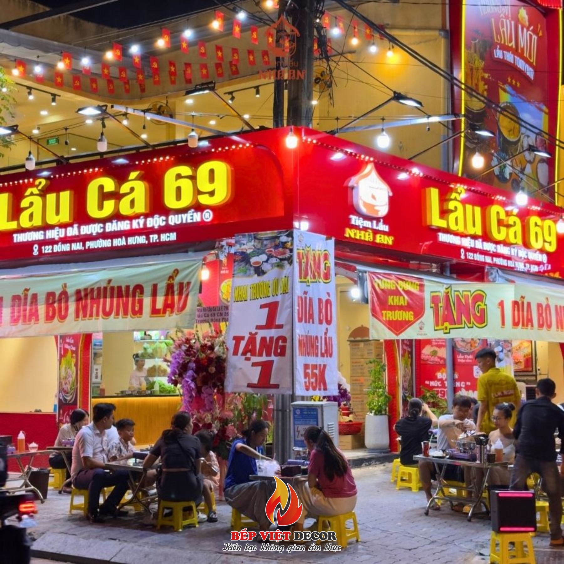 Setup Khu Bếp Công Nghiệp Cho Chuỗi Lẩu Cá